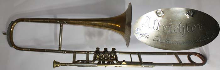 Altrichter Trombone; valve