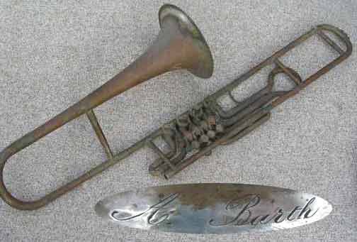 Barth-A Trombone; valve