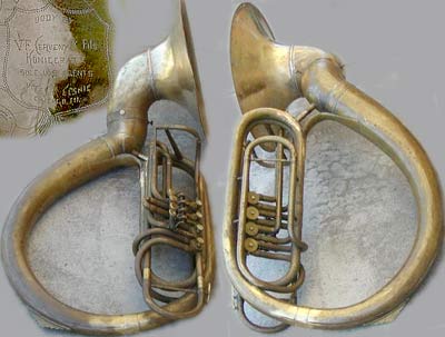 Cerveny  Sousaphone
