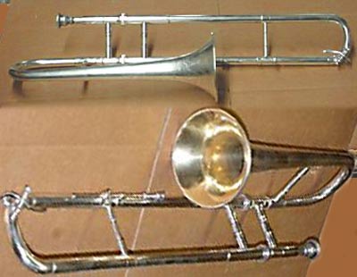 Conn  Trombone; Sopra
