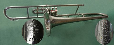 DePrins Trombone; valve