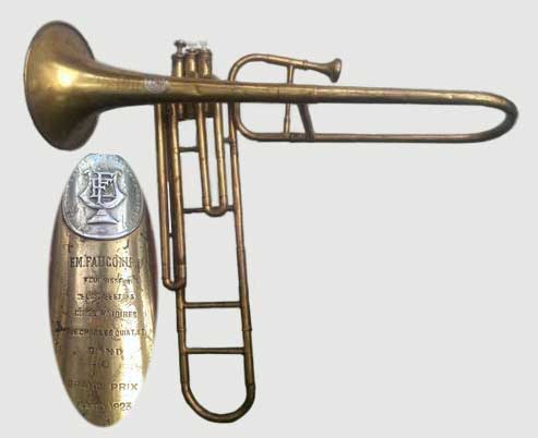 Fauconnier Trombone; valve