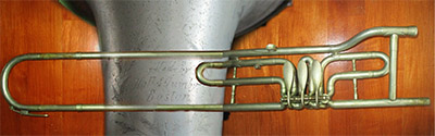 Hall-Quinby Trombone; Valve