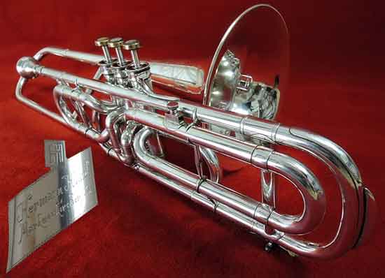 Heinel Trombone; valve