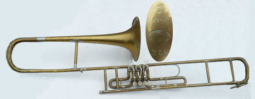 Hirsbrunner Trombone; valve