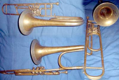Huttl Trombone; Bass