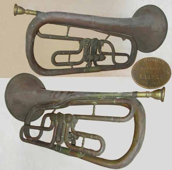 Lange Trumpet; Bass