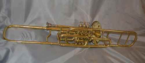 Millereau Trombone; valve