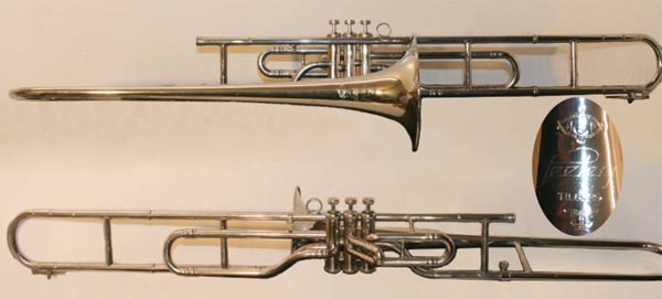 Peeters Trombone; valve