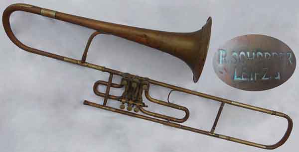 Schopper Trombone; valve
