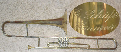 Schafer Trombone; Valve