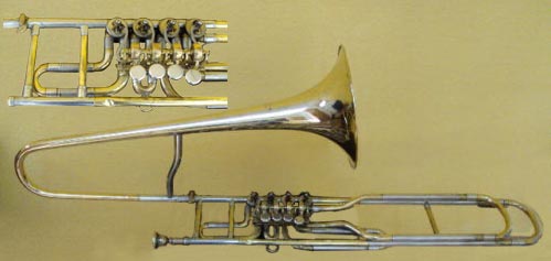 Hampl Trombone; valve